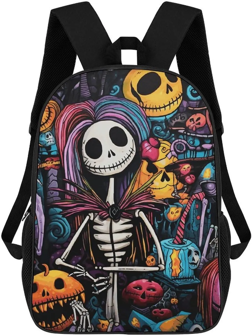 Laptop Backpack for Men Women Lightweight Travel Bag Complex Collage Casual Daypack 17 Inch Adjustable Shoulder Bag for Work