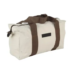 Large acity Wide Mouth Tool Bag Large acity Tool Storage Bag Heavy Duty Storage Case Handbag for Electricians Carpenters (20in)