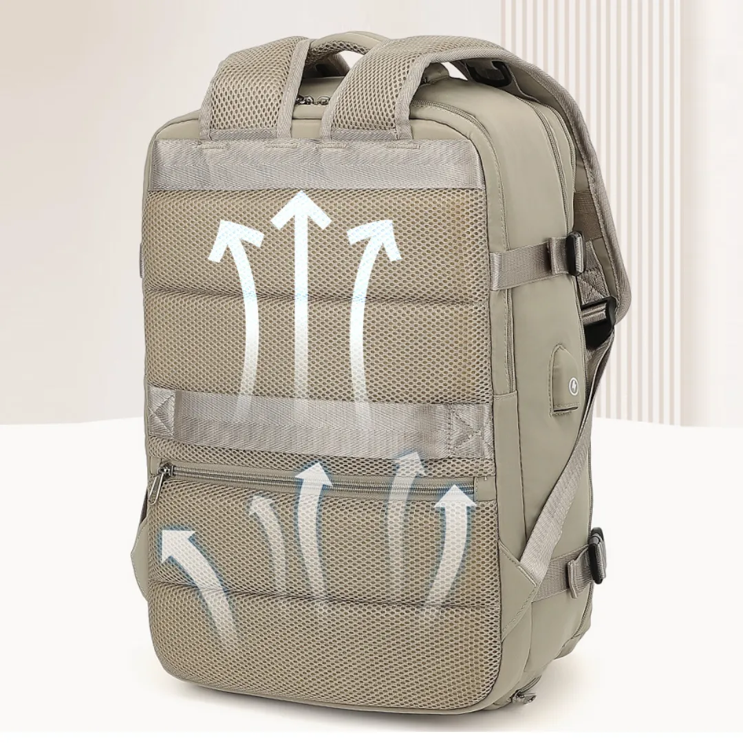 Large Capacity Multifunctional Nylon Travel Backpack