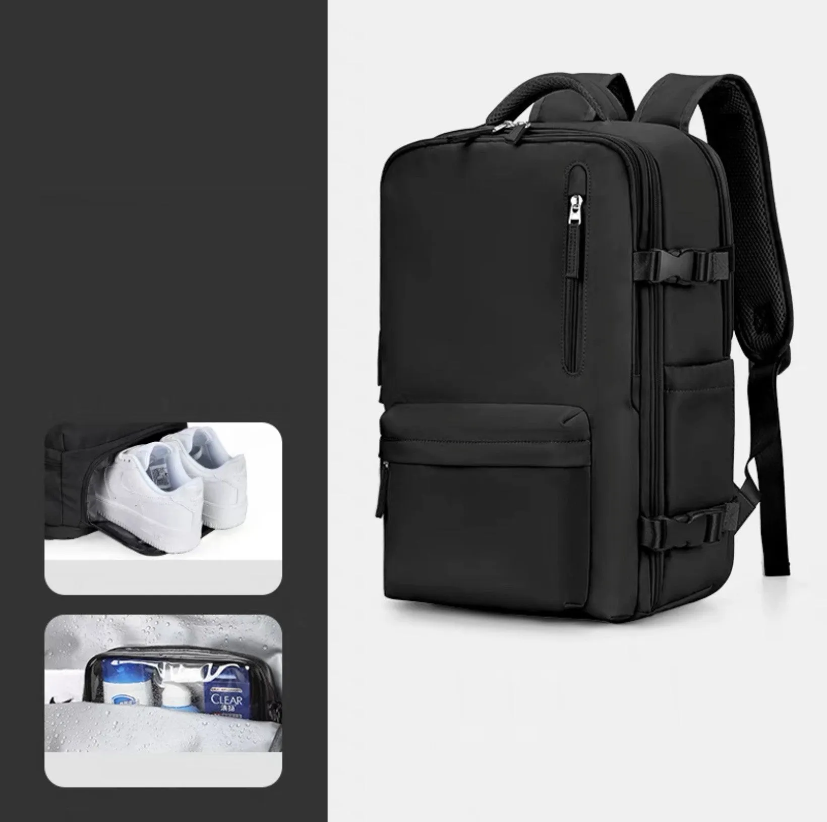 Large Capacity Multifunctional Nylon Travel Backpack