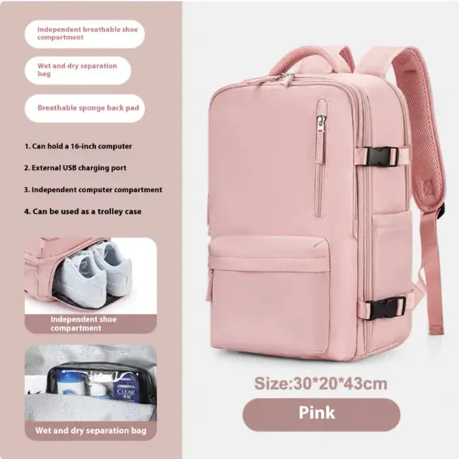 Large-Capacity Travel & School Backpack