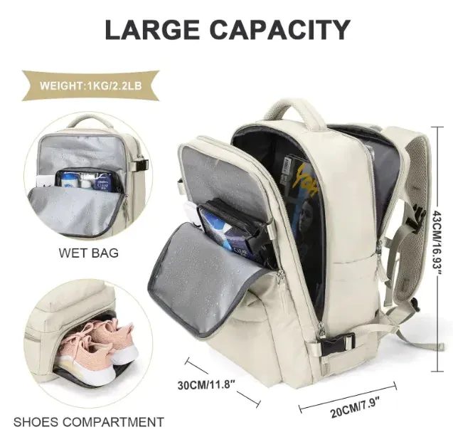 Large-Capacity Travel & School Backpack