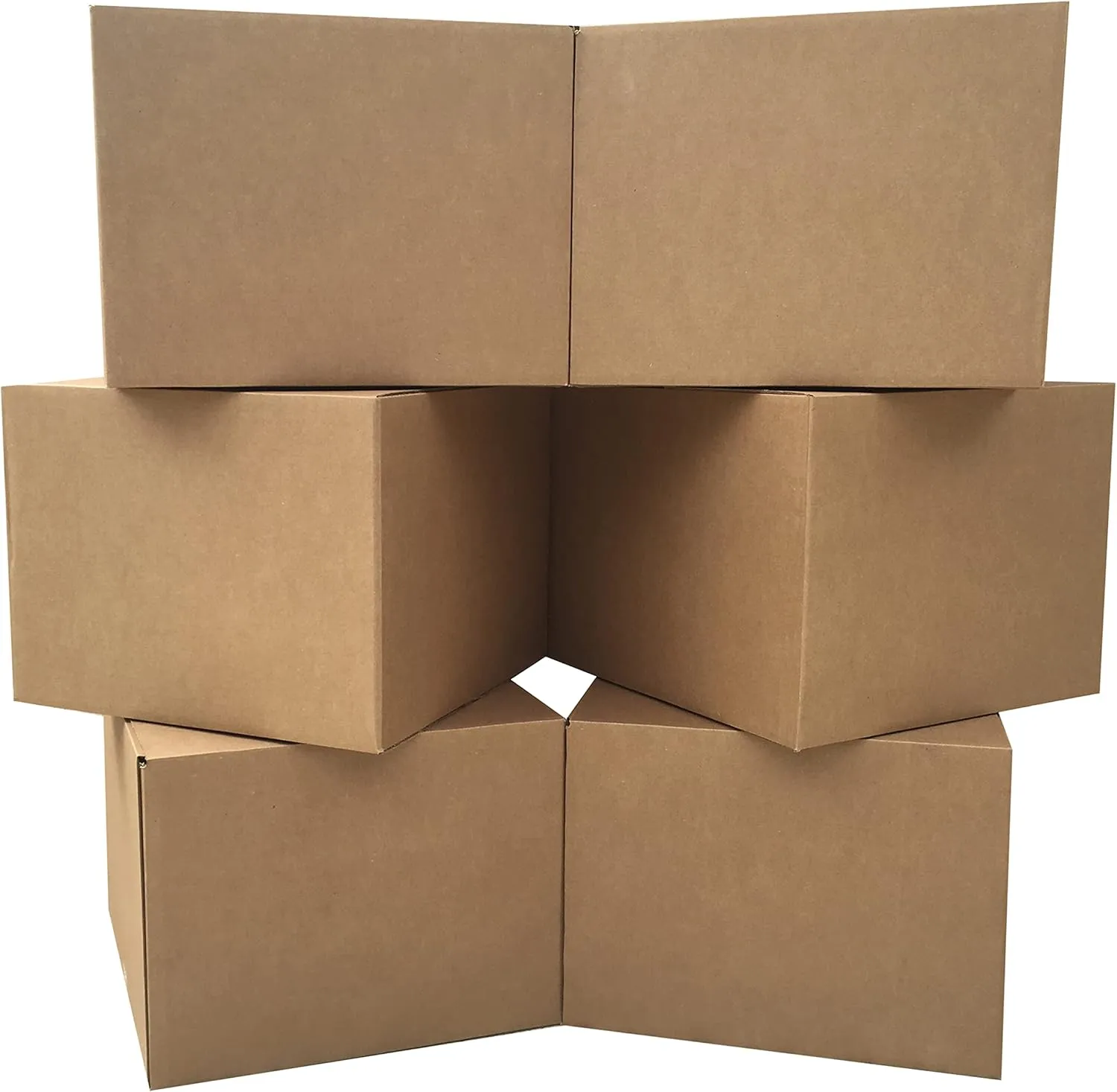 Large Moving Boxes 20" x 20" x 15" (Pack of 6)