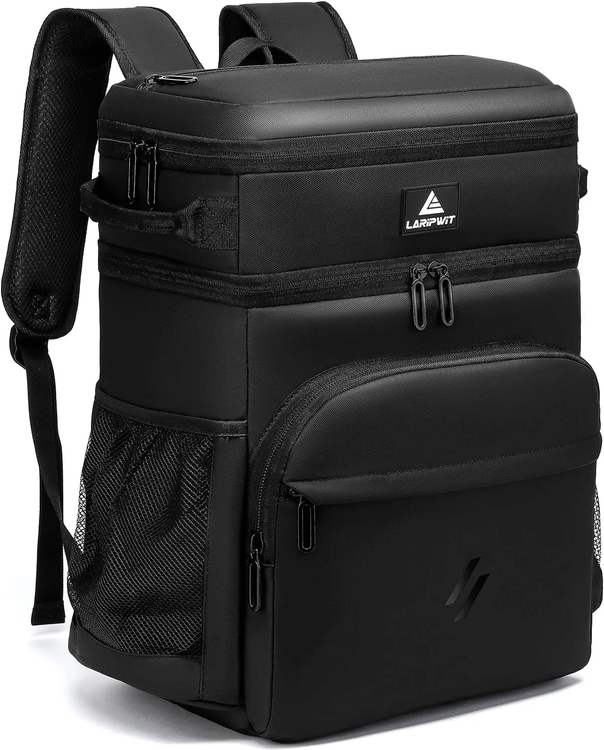 Laripwit 54/40 Cans Backpack Cooler Insulated Leak-Proof Large Cooler Backpack Double Deck Lunch Backpack for Men Women - Perfect Soft Cooler Bag for Tactical, Camping, Picnic, Beach, Hiking