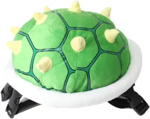 Lauokivi Green Spiked Turtle Shell Backpack Plush Toy Candy Snacks Bag Stuffed Plushies Cosplay Costume Doll
