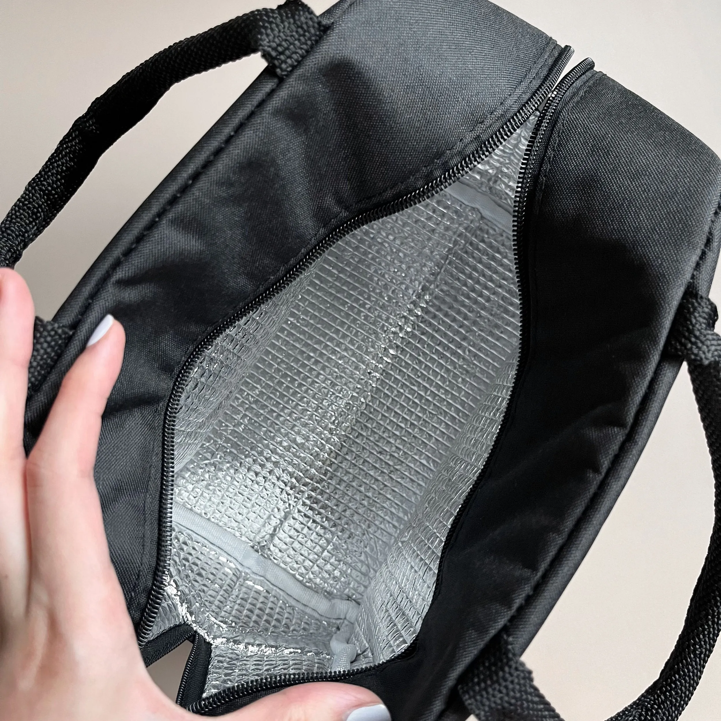 Lavender Fields Insulated Lunch Bag