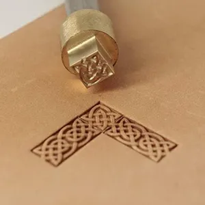 Leather Stamp Tool Stamping Working Carving Punches Tools Craft Saddle Brass #242Y