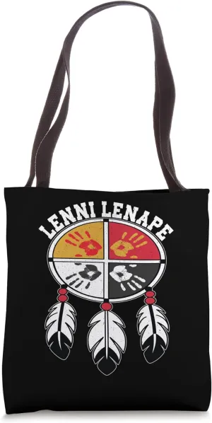 Lenni Lenape Delaware People Native American Medicine Wheel Tote Bag