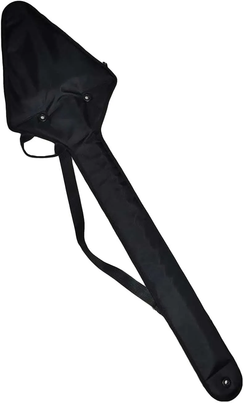 LEONARK Black Hema Fencing Long Sword Feder Zweihander Sword Padded Storage Bag - 55in Portable Single-shoulder Backpack