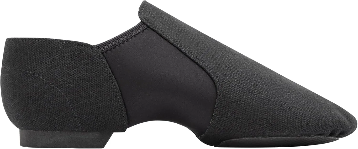 Linodes Unisex 09 Canvas Upper Slip-on Jazz Shoe for Women and Men's Dance Shoes
