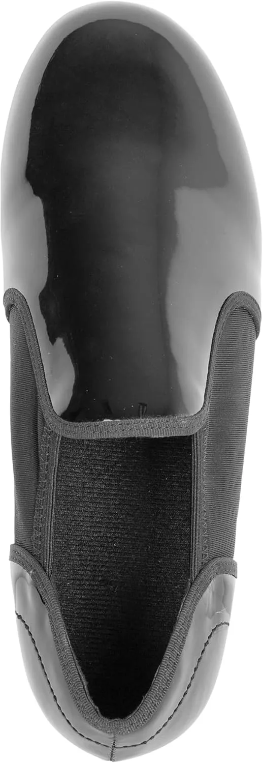 Linodes Unisex PU Leather Slip On Tap Shoe Dance Shoes for Women and Men's Dance Shoes