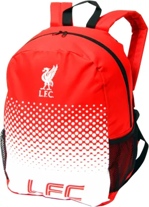 Liverpool FC Official Fade Crest Design Backpack (One Size) (Red/White)