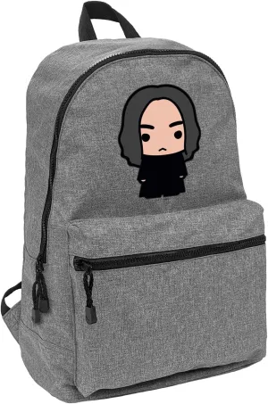 LOGOVISION Harry Potter Snape Cute Chibi Character Lightweight Backpack for Work School Daily Use Packable for Travel
