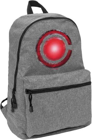 LOGOVISION Justice League Movie Cyborg Logo Lightweight Backpack for Work School Daily Use Packable for Travel