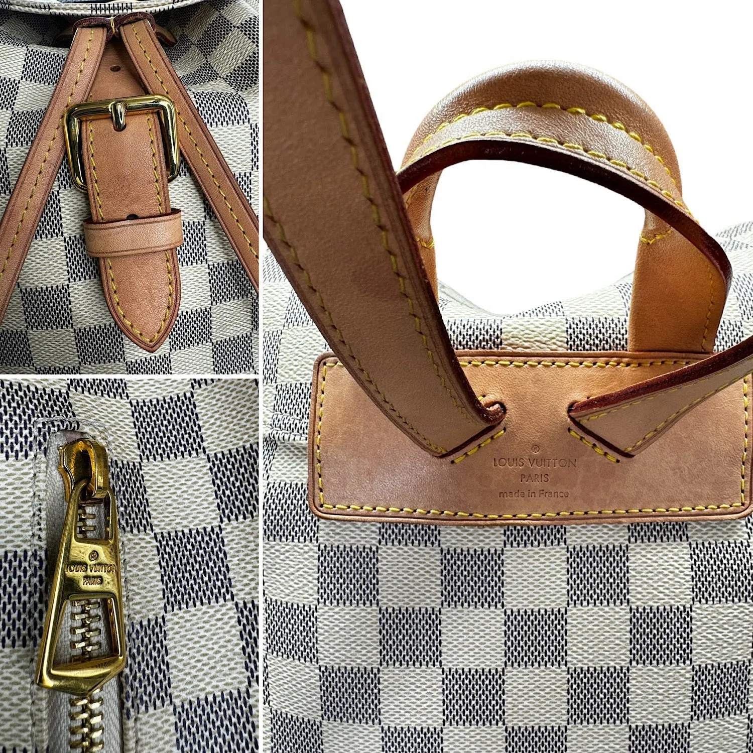Louis Vuitton Damier Azur Sperone Backpack
