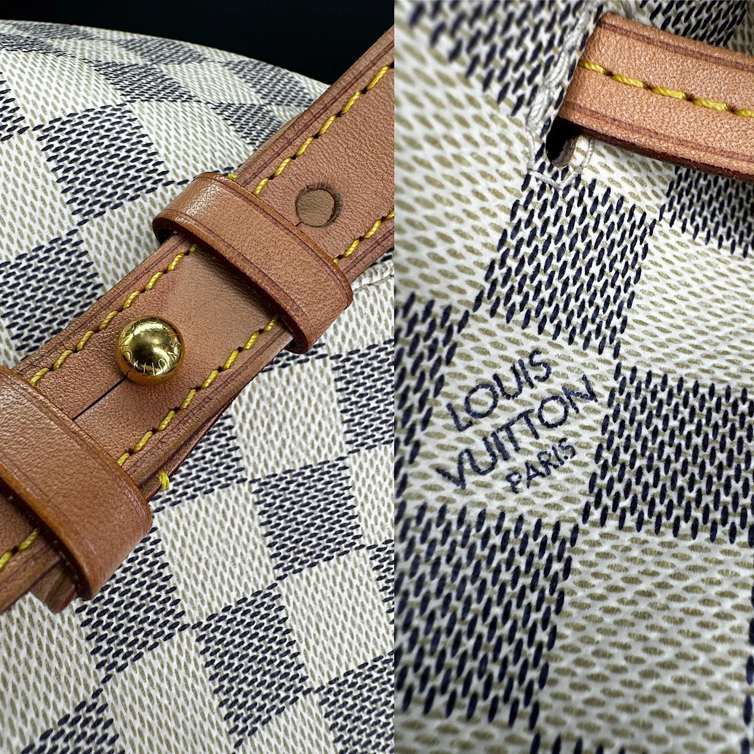 Louis Vuitton Damier Azur Sperone Backpack