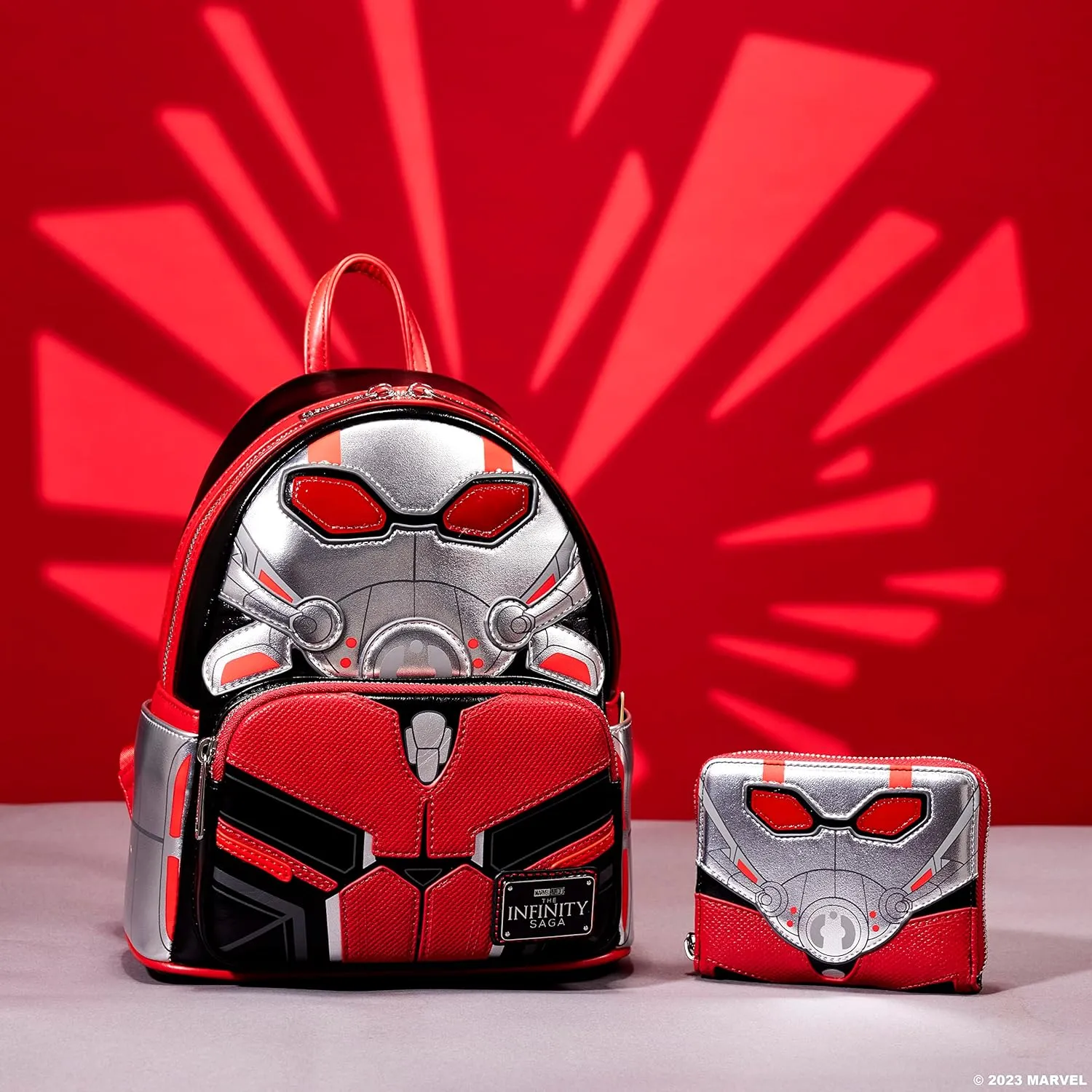 Loungefly Backpack Marvel - Ant-man - Backpack - Cute Collectable Bag - Gift Idea - Official Merchandise - for Boys, Girls Men and Women - Movies Fans