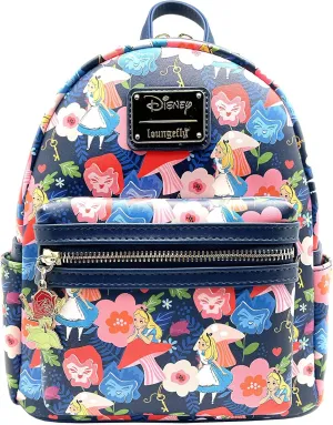 Loungefly Disney Alice in Wonderland Golden Afternoon Mini Backpack