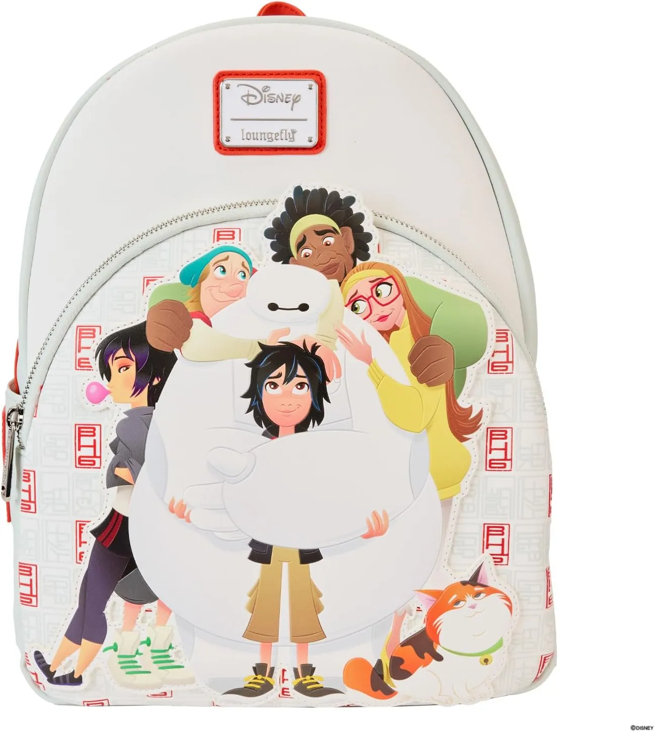Loungefly Disney Big Hero 6 10th Anniversary Baymax Gang Mini Backpack