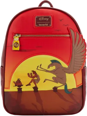 Loungefly Disney Hercules 25TH Anniversary Sunset Mini Backpack