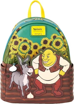 Loungefly DreamWorks Shrek Spring Vibes Mini Backpack