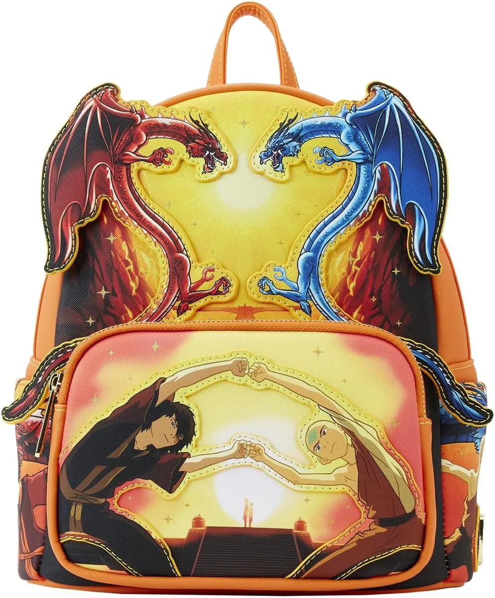 Loungefly Nickelodeon The Last Airbender Fire Dance Mini Backpack