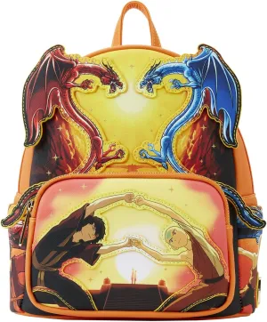 Loungefly Nickelodeon The Last Airbender Fire Dance Mini Backpack