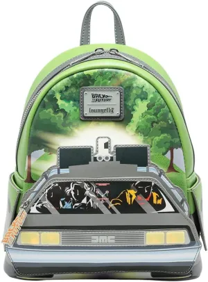Loungefly Universal Back to the Future Light-Up DeLorean Women's Backpack