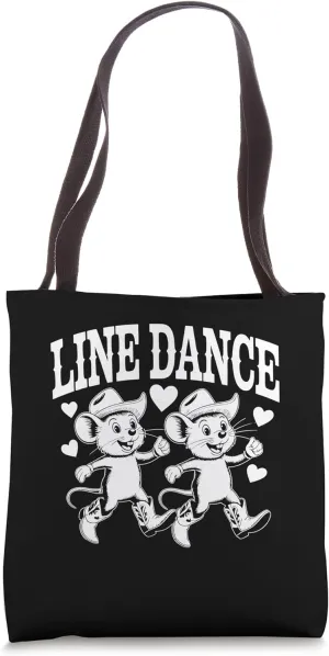 Love Line Dance funny mouse dance groups choreographers Tote Bag