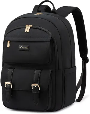 LOVEVOOK College Backpack for Women Fit 15.6 Inch Laptop, Cute Aesthetic Backpack