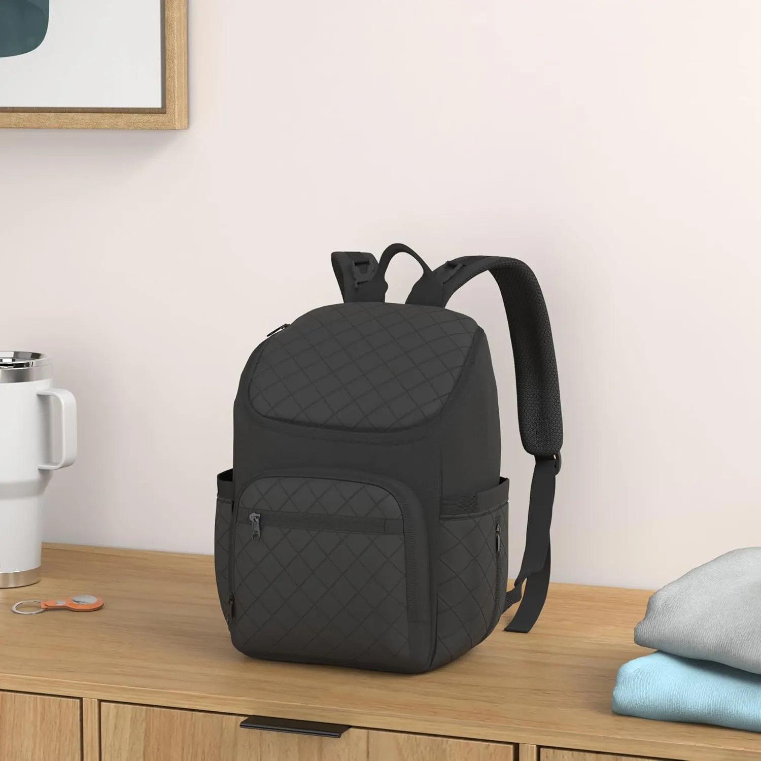 LOVEVOOK Diaper Bag Backpack Large Capacity Baby Bag with Portable Changing Pad, Multifunction Baby Travel Backpack
