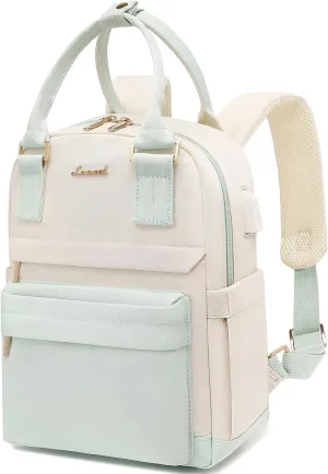LOVEVOOK Mini Backpack for Women Stylish Waterproof Backpack Purse with USB Port, Cute Daypack for College Travel Party