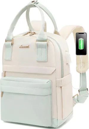 LOVEVOOK Mini Backpack for Women Stylish Waterproof Backpack Purse with USB Port, Cute Daypack for College Travel Party