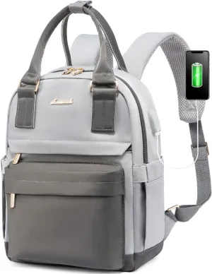 LOVEVOOK Mini Backpack for Women Stylish Waterproof Backpack Purse with USB Port, Cute Daypack for College Travel Party