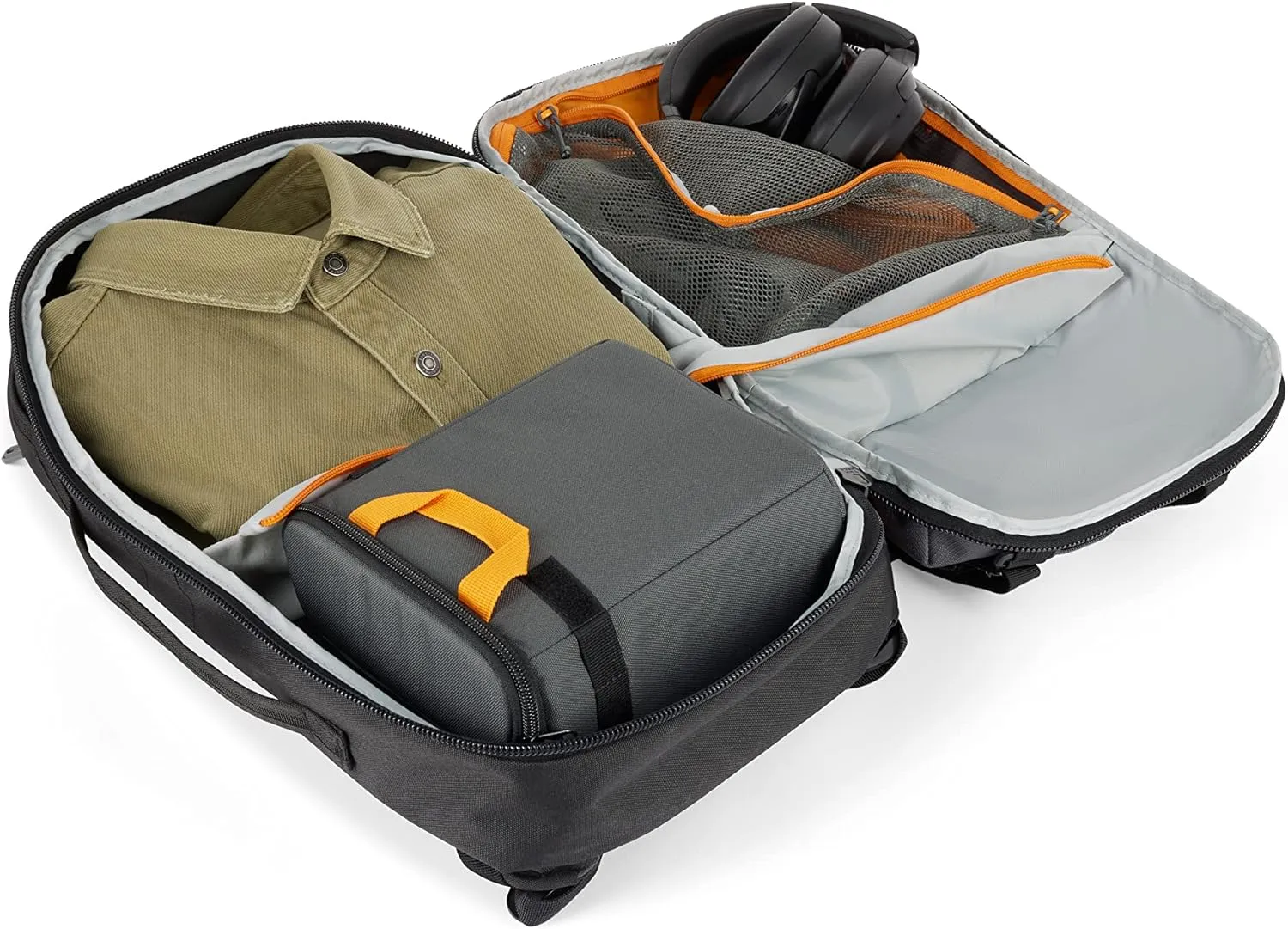 Lowepro Trekker Lite BP 150, Camera Backpack with Removable Insert, with Accessory Strap System, Camera Bag for Mirrorless, Compatible with Sony Alpha 6000, Black