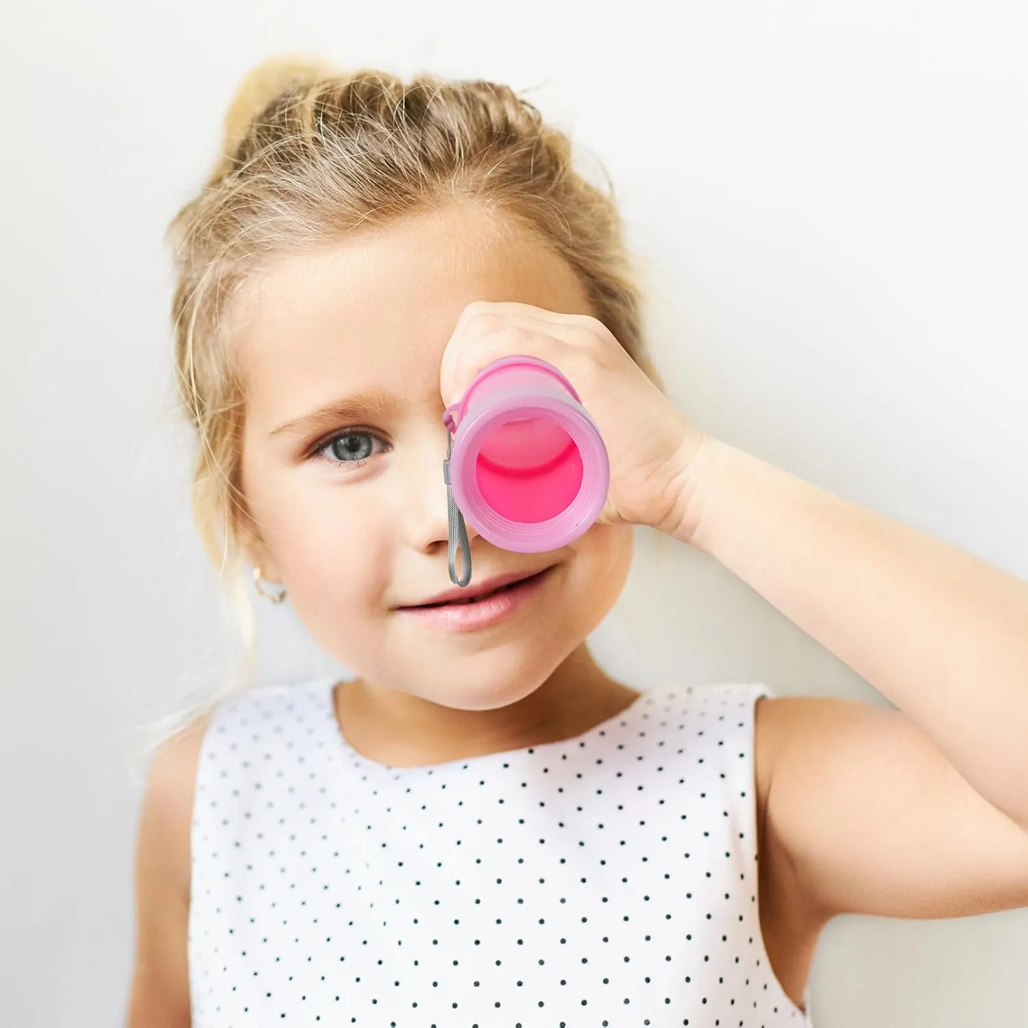 Luwint Pocket Telescope Toy for Kids, 4 Pack Portable Pirate Telescope Science Monocular Toys Retractable Spyglass Exploring Educational Toy Birthday for Boys Girls