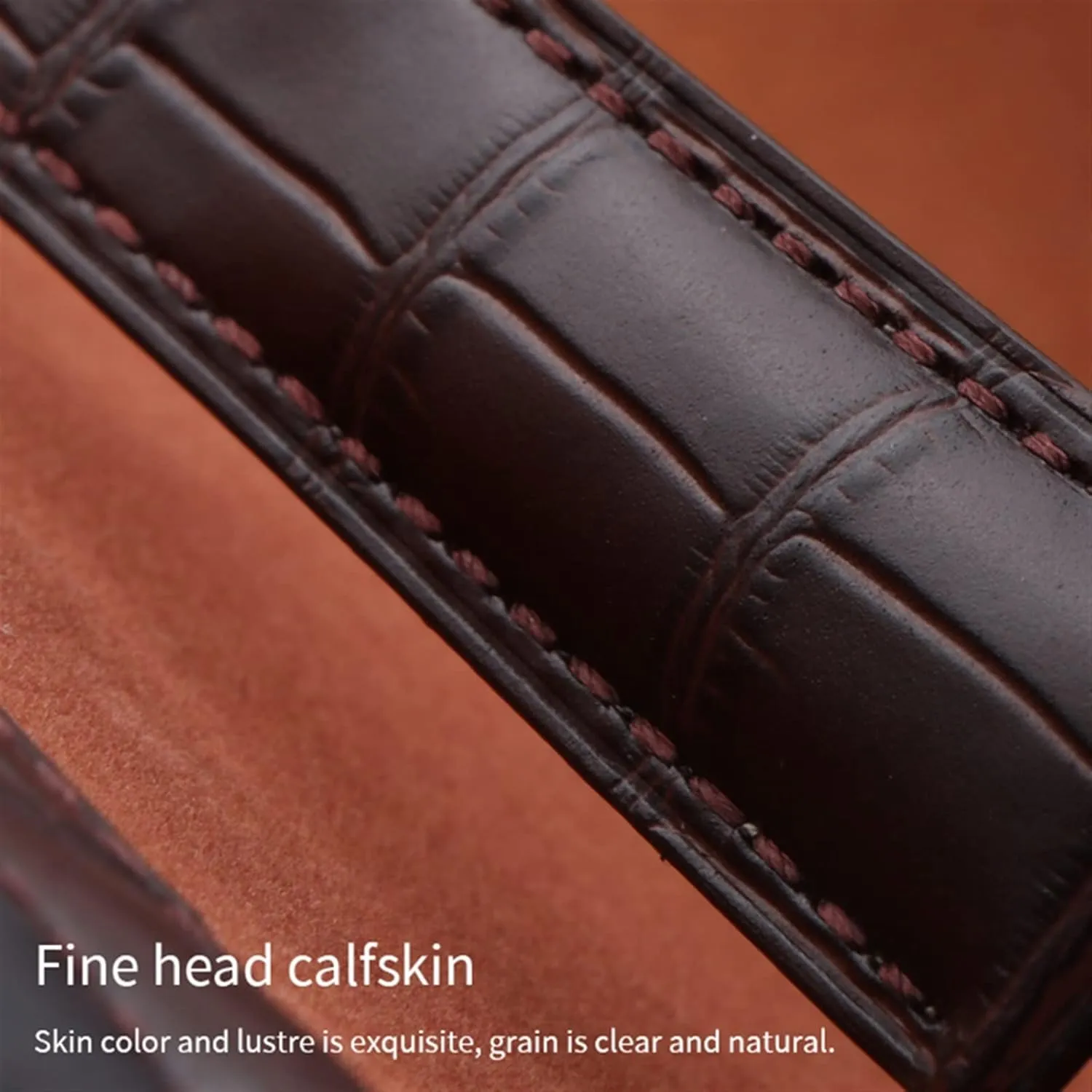 Luxury Watch Band For Omega Strap Seamaster Genuine Leather Bracelet Deployment Buckle Tool Replacement Watch Accessories Parts