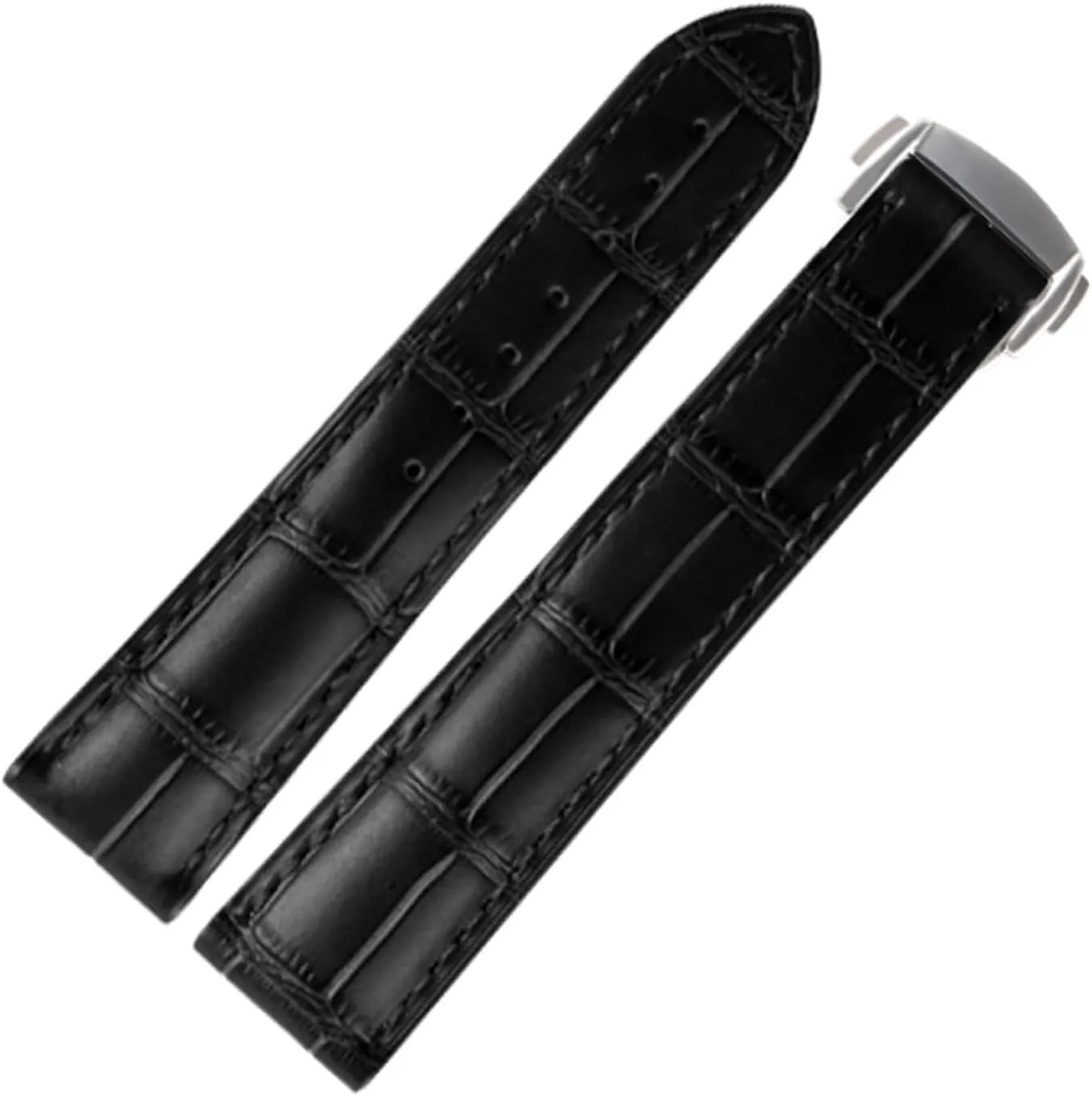 Luxury Watch Band For Omega Strap Seamaster Genuine Leather Bracelet Deployment Buckle Tool Replacement Watch Accessories Parts