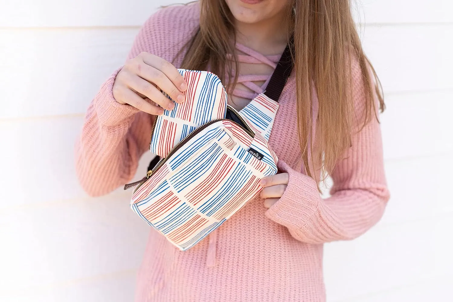 MAIKA Recycled Canvas Travel Pouch