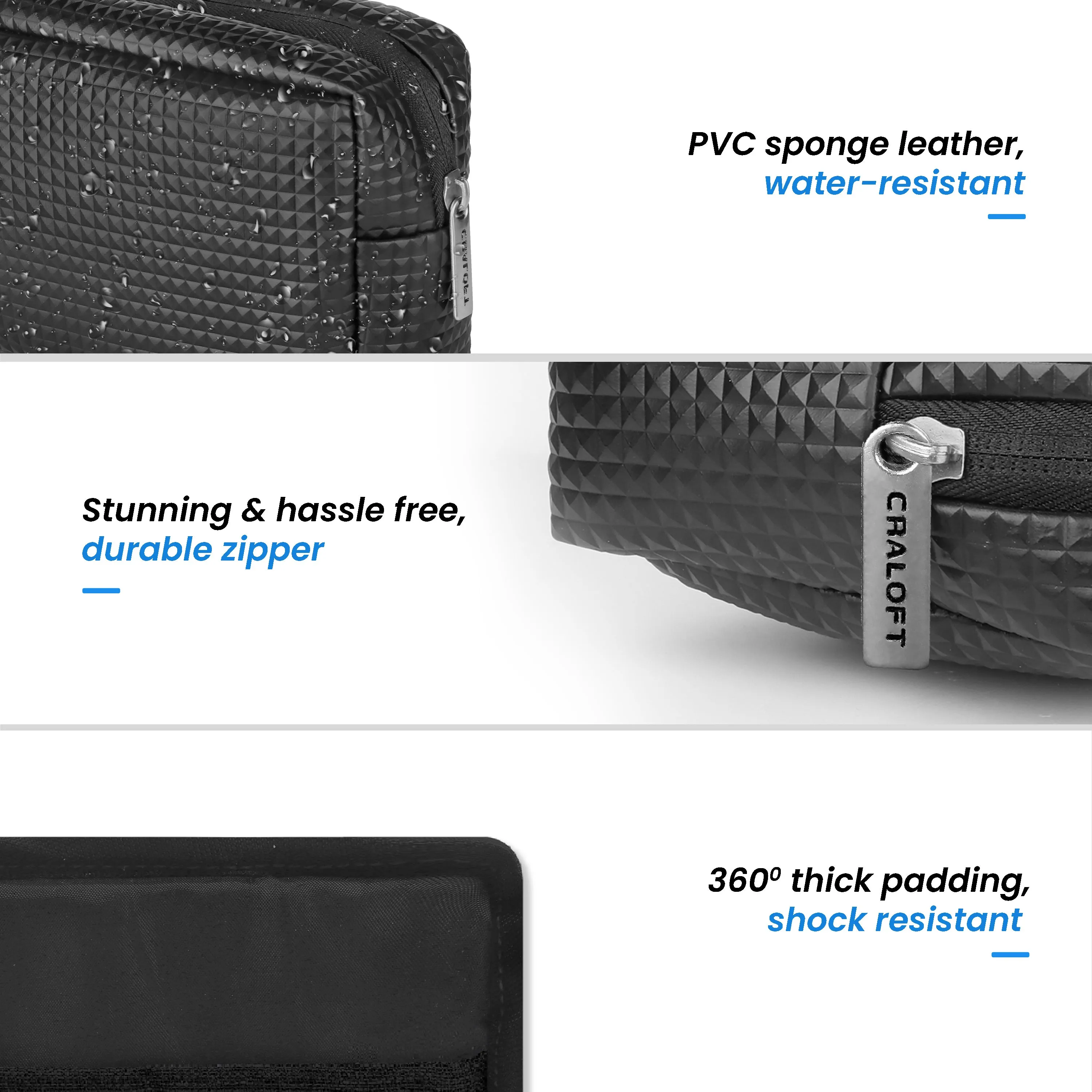 Majestic Diamond Charger Pouch (Black)