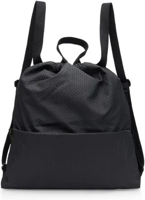Mandarina Duck Women Revival 2.0 Backpack, Recycled Plastic Women Fashion Backpack, Black, One Size