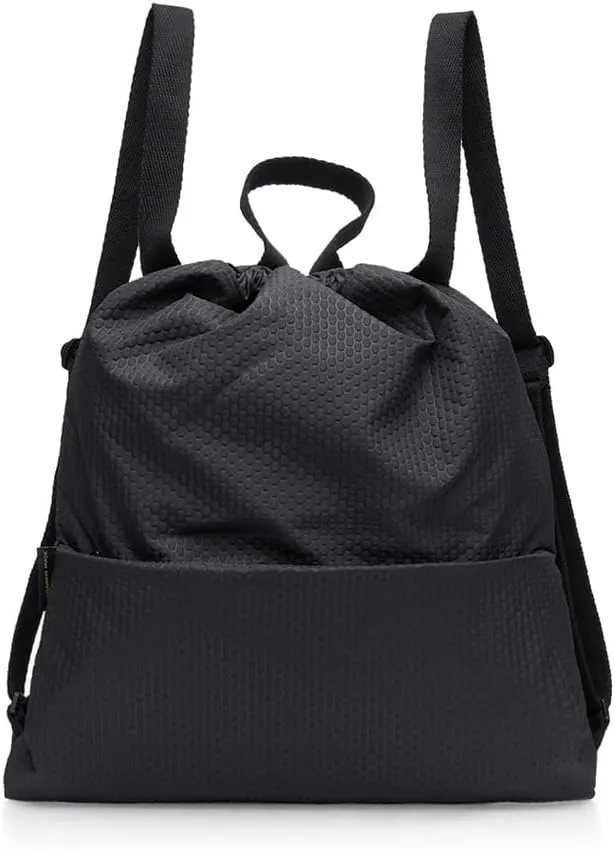 Mandarina Duck Women Revival 2.0 Backpack, Recycled Plastic Women Fashion Backpack, Black, One Size