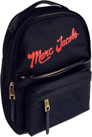 Marc Jacobs Logo Full Size Large Nylon Fashion Backpack