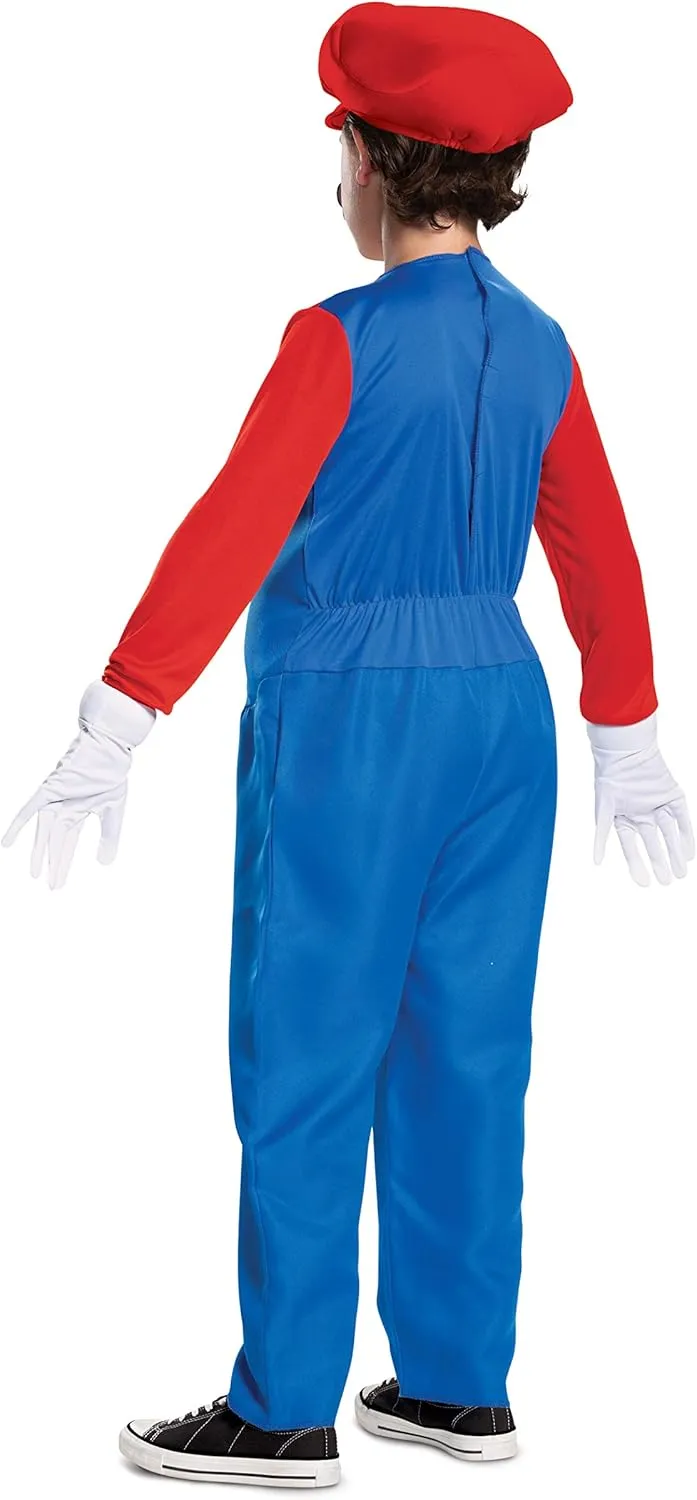 Mario Deluxe Child Boy Costume