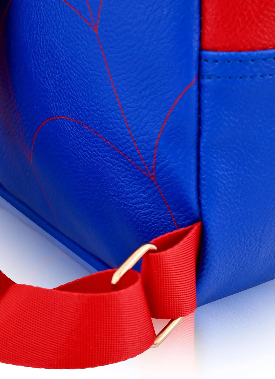 Marvel Spiderman Backpack for Men, Women, Unisex | Cute PU Leather 10" Spider-Man Mini Backpack Purse Shoulder Purse | Spiderman Bag and Spiderman Accessories