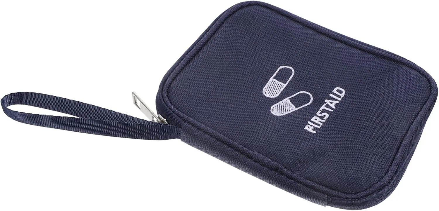 Medicine Travel Bag Large First Aid Storage for Camping Hiking and Outdoor Activities Portable Medicine Organizer for Emergencies and Medical Supplies