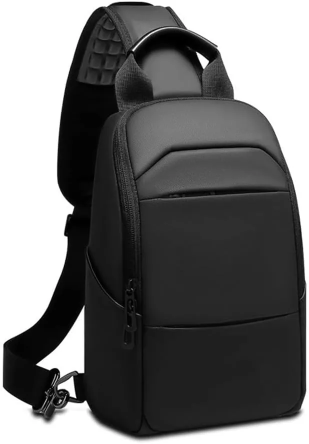 Men's Chest Bag Casual Single Shoulder Crossbody Bag Multi-functional Waterproof Cycling Backpack