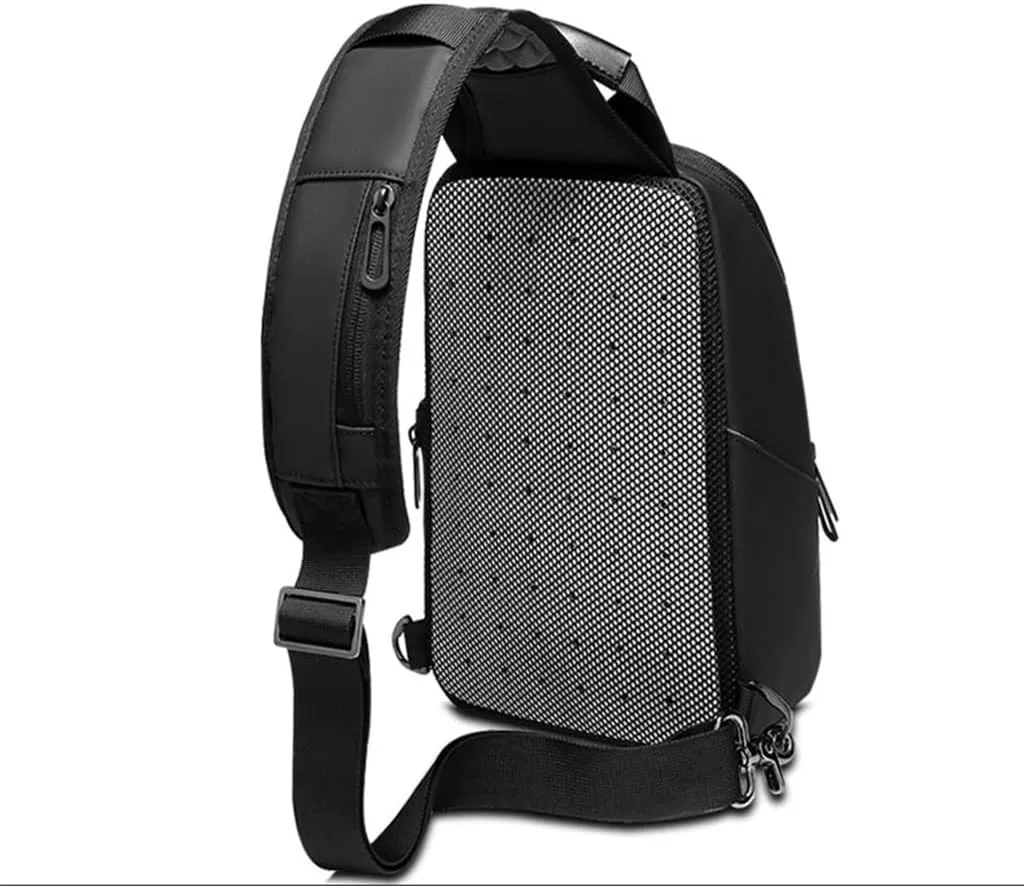 Men's Chest Bag Casual Single Shoulder Crossbody Bag Multi-functional Waterproof Cycling Backpack