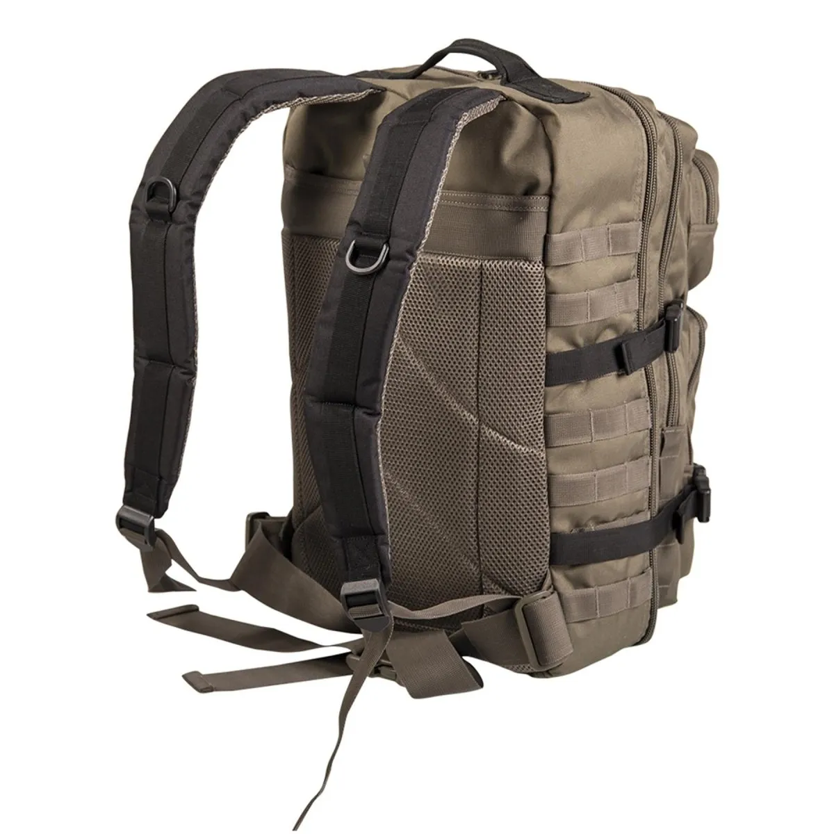 MIL-TEC U.S. Assault Ranger backpack olive black 20L hiking trekking daypack