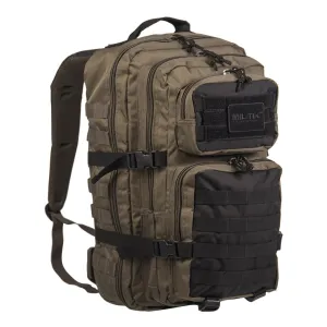MIL-TEC U.S. Assault Ranger backpack olive black 20L hiking trekking daypack